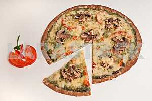 PIZZA DIETARY WITH MUSHROOMS