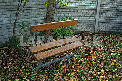 Nice wooden bench