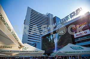 American Festival in Kiev - Ukraine 15-16 August 2015 - Stock image
