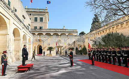 The Republic of Malta's Guard of Honor