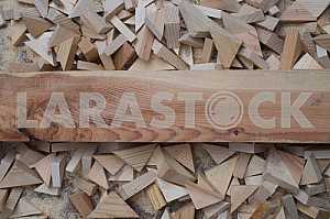 Different construction tools on a wooden background - screwdriver, caliper.
