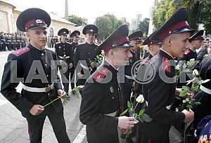 Celebration of the Day of Knowledge in the Kiev military lyceum