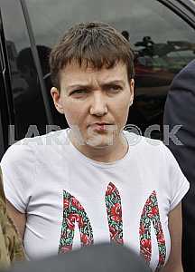 Arrival of Nadiya Savchenko Ukraine