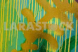 Fragment of grafiti on a concrete wall.Abstract background.