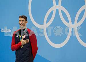 Michael Phelps, Olympic champion in 2016