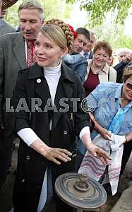 Юлия Тимошенко в Пирогово