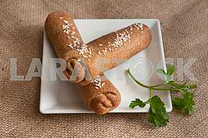 Patties are from brans with meat