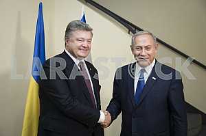 Биньямин Нетаньяху и Петр Порошенко