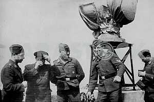 The Germans have anti-aircraft tower. The Second World War