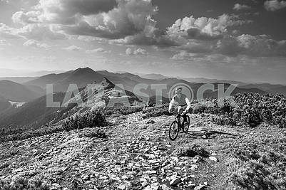 Racer on Mount Synyak