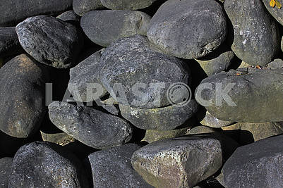 Large oval stones