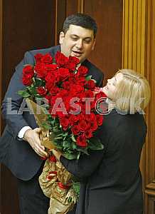 Volodymyr Groysman and Irina Gerashchenko