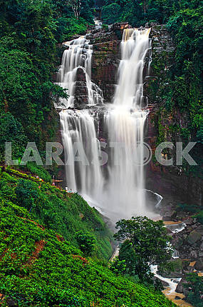 Водопад Ramboda