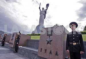 Parade of military lyceums in Kiev