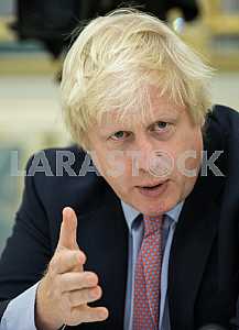 Petro Poroshenko and Boris Johnson