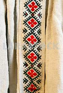 The exhibition Masterpieces of Ukrainian folk embroidery in Kiev