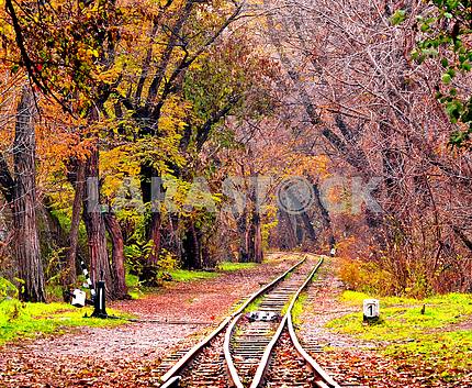 Rail tracks in Armenia