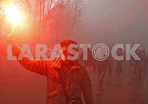 Акция протеста активистов Азова в Киеве