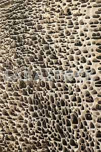 The texture of the stone