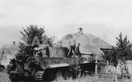 German heavy tank Tiger T-VI (H)