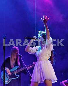 A singer Khristina Soloviy