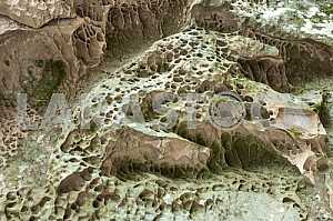 The texture of the stone