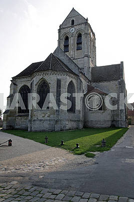 Church Our Lady at Auvers-sur-Oise (France)