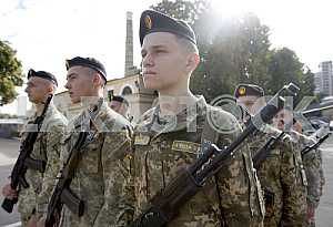 Celebration of the Day of Knowledge in the Kiev military lyceum