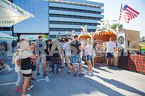 American Festival in Kiev - Ukraine 15-16 August 2015 - Stock image