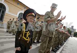 Celebration of the Day of Knowledge in the Kiev military lyceum