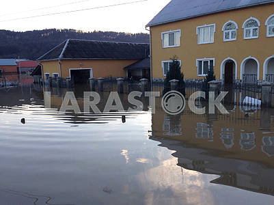 Flooding in Transcarpathia