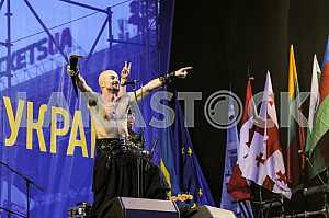 Alexander Yarmola - the leader of Ukrainian rock band '' Haydamaky '