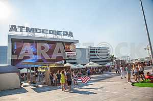 American Festival in Kiev - Ukraine 15-16 August 2015 - Stock image