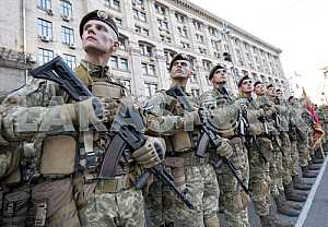 Репетиция военного парада в Киеве