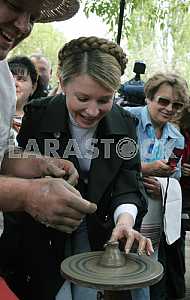 Yulia Tymoshenko in Pirogovo