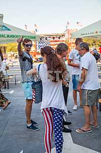 American Festival in Kiev - Ukraine 15-16 August 2015 - Stock image