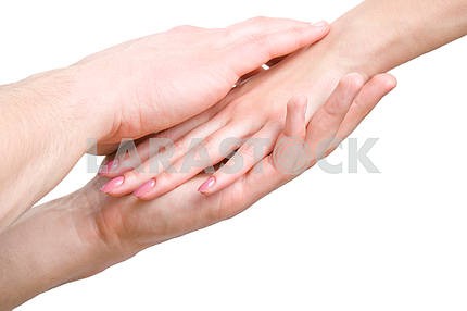 Hands Touching