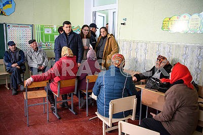 Residents of evacuated villages