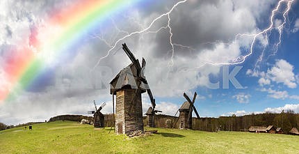 The storm over windmills