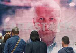 Farewell ceremony with Pavel Sheremet
