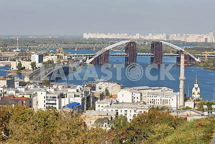 Podilsko-Voskresenskyi Bridge and Gavan Bridge,Kiev