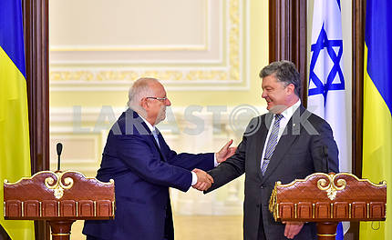 Встреча президентов Петра Порошенко и Реувена Ривлина