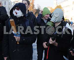Zombie parade in Kiev
