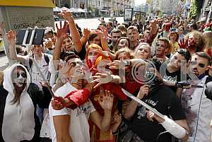 Zombie Walk in Kiev