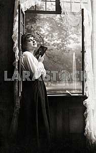 The girl at the window