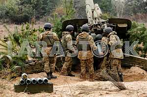 Military exercises on the Devichki shooting range