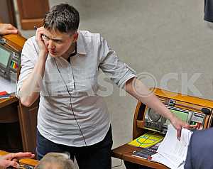 Savchenko came to the Verkhovna Rada