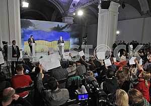 Petro Poroshenko press conference.