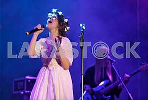 A singer Khristina Soloviy
