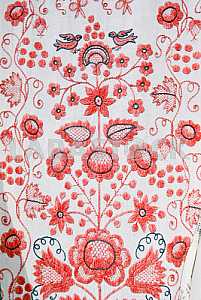 The exhibition Masterpieces of Ukrainian folk embroidery in Kiev